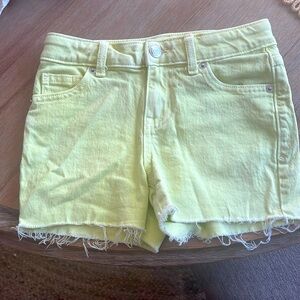 Cat & Jack - Lime Green Neon Shorts - size 8